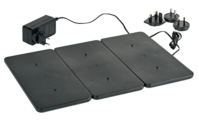 LED LADESTASJON 52X26CM TIL 6 STK LAMPER LED LADESTASJON 52X26CM TIL 6 STK LAMPER