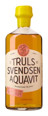 TRULS SVENDSEN AQUAVIT 40% 70CL TRULS SVENDSEN AQUAVIT 40% 70CL