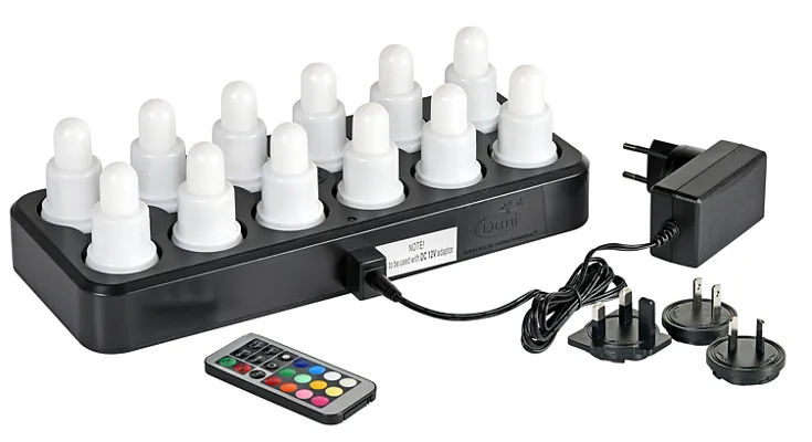 Led Set Plug Flex 70x40mm Flerfarget ,Varm Hvit