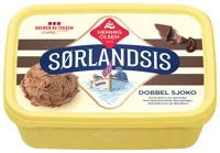 Sørlandsis Dobbel Sjoko Fløteis 1,2l