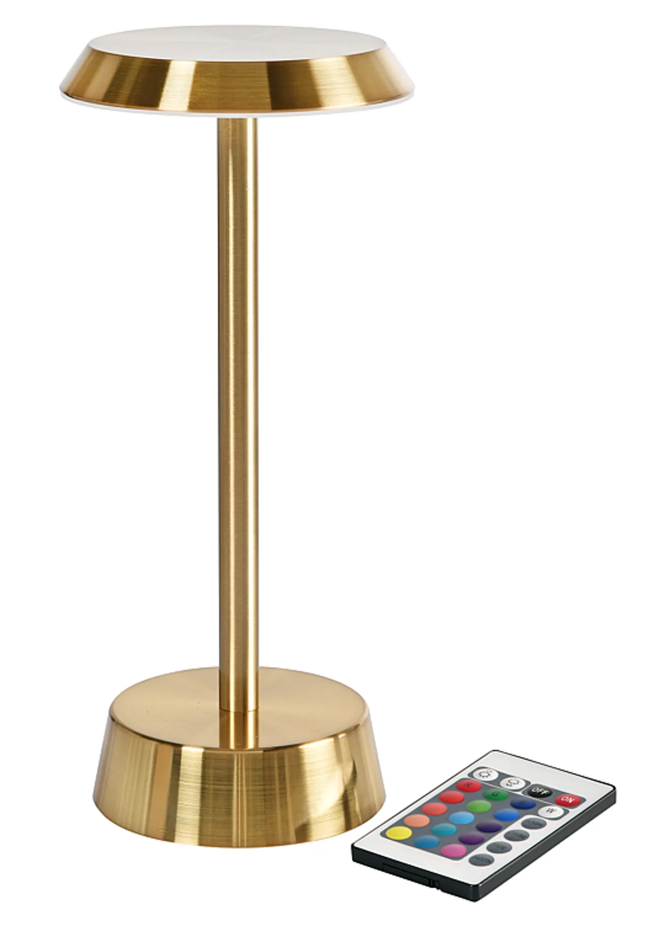 LED LAMPE TRÅDLØS 11,8X26 NOUR BRASS