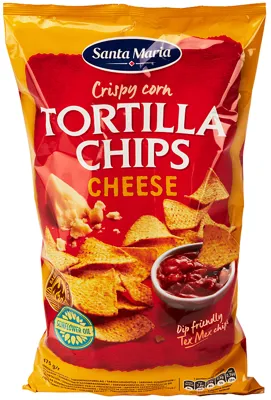 Tortilla Chips Cheese 475g Santa Maria