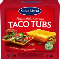 Taco Tubs 145g Santa Maria