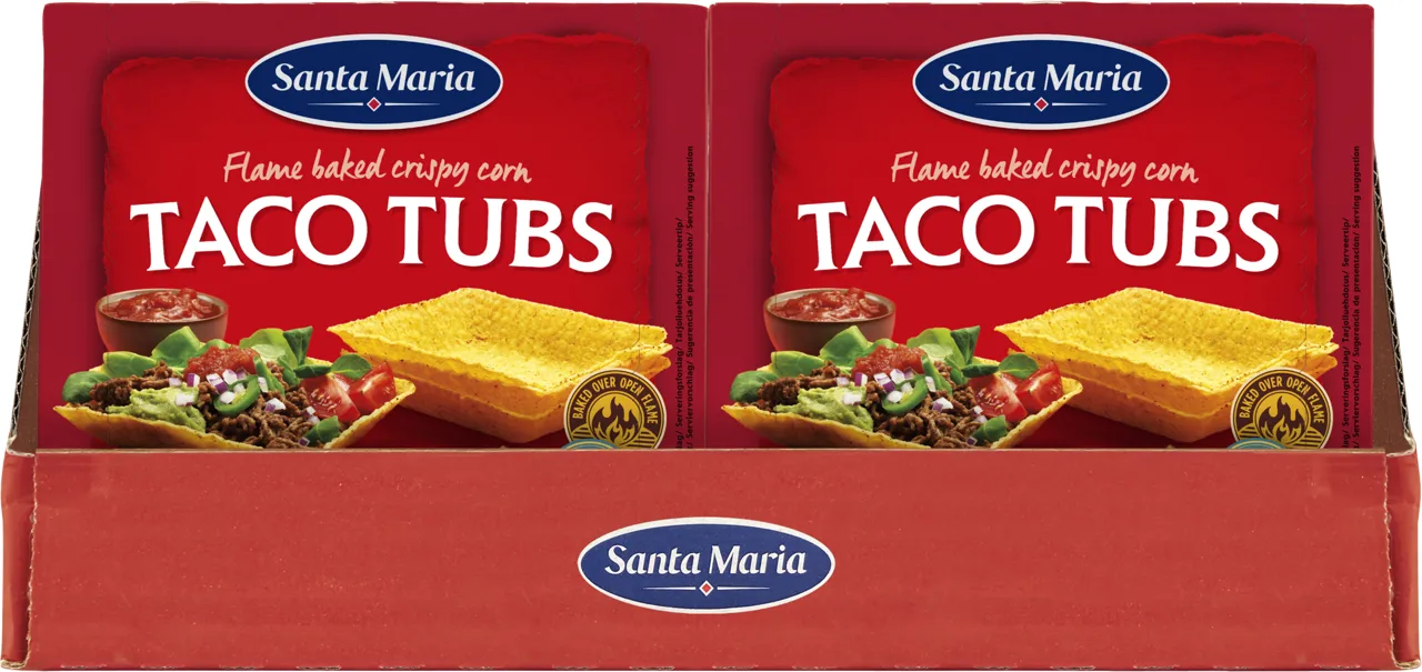 TACO TUBS 145G SANTA MARIA