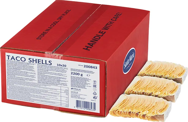 Taco Shells 2200g Santa Maria