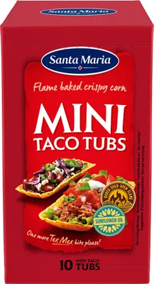 Taco Tubs Mini 86g Santa Maria