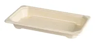 Sushi & Deli Tallerken Fiber Pla 165x95x22mm Slim Short