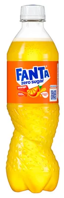 Fanta Orange Zero Sugar 500ml Flaske
