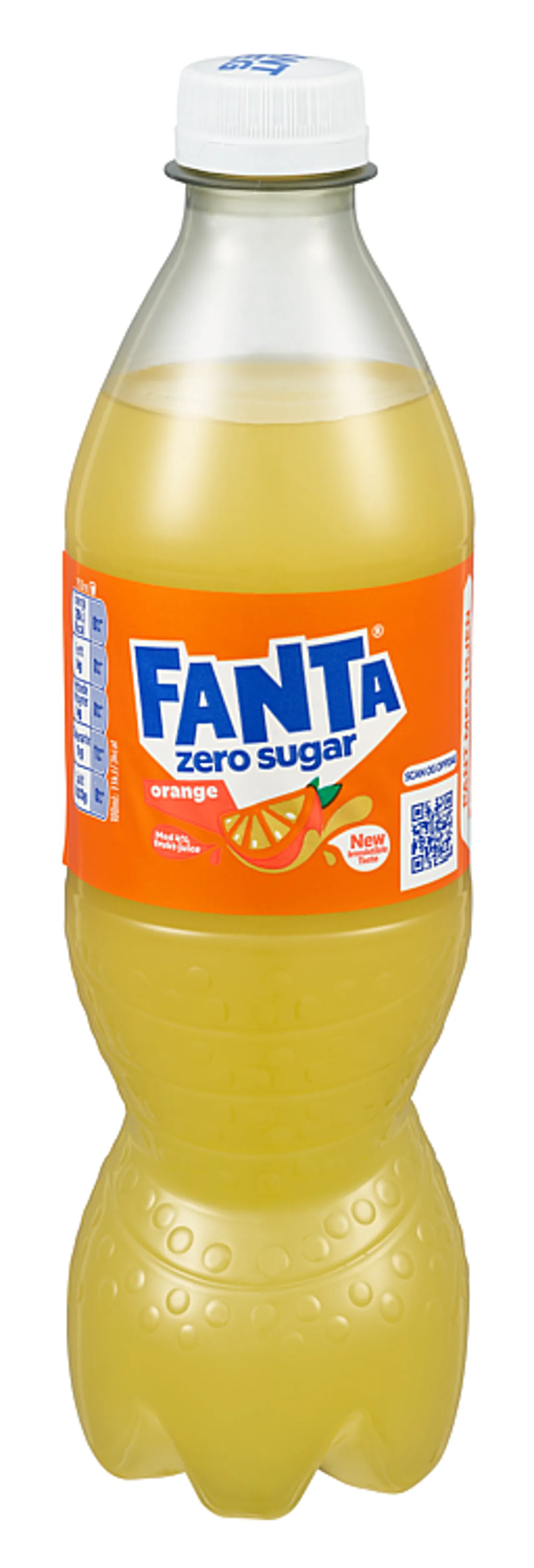 FANTA ORANGE ZERO SUGAR 500ML FLASKE