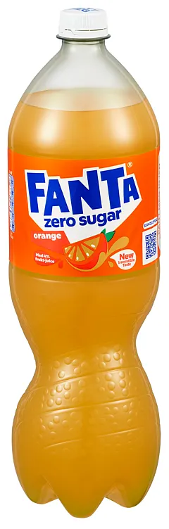 FANTA ORANGE ZERO SUGAR 1.5L FLASKE FANTA ORANGE ZERO SUGAR 1.5L FLASKE