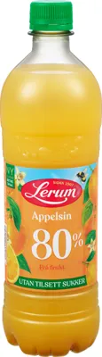 Appelsinsaft Utan Tilsett Sukker 0,75l Lerum