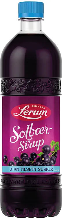 SOLBÆRSIRUP UTAN TILSETT SUKKER 0.75L LERUM SOLBÆRSIRUP UTAN TILSETT SUKKER 0.75L LERUM