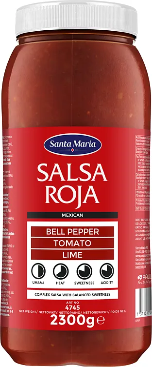 SALSA ROJA 2300G SANTA MARIA SALSA ROJA 2300G SANTA MARIA