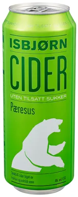 Isbjørn Cider Pæresus 0,50l Bx Mack