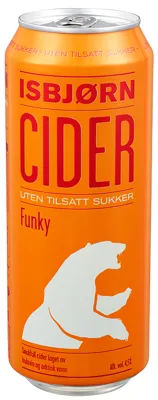 Isbjørn Cider Funky 0,50l Bx Mack