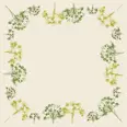 DUK DUNISILK 84X84CM GREEN UMBLES