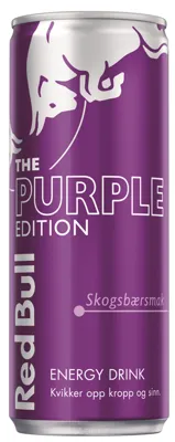 Red Bull Energidrikk Purple Edition Skogsbærsmak