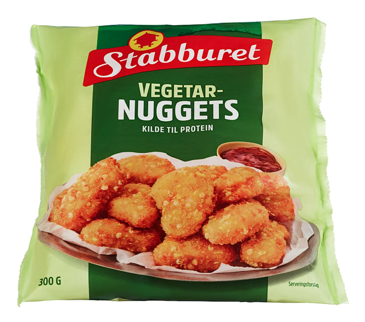 STABBURET VEGETAR NUGGETS 300G