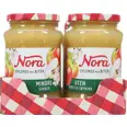 NORA EPLEMOS MINDRE SUKKER 525G