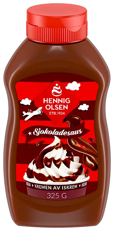 SJOKOLADESAUS 325G SJOKOLADESAUS 325G