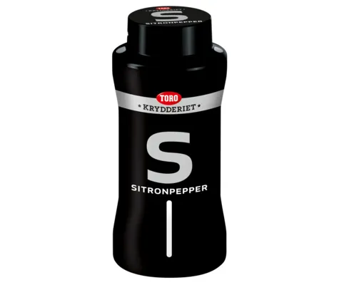 SITRONPEPPER MALT 550G TORO KRYDDER SITRONPEPPER MALT 550G TORO KRYDDER