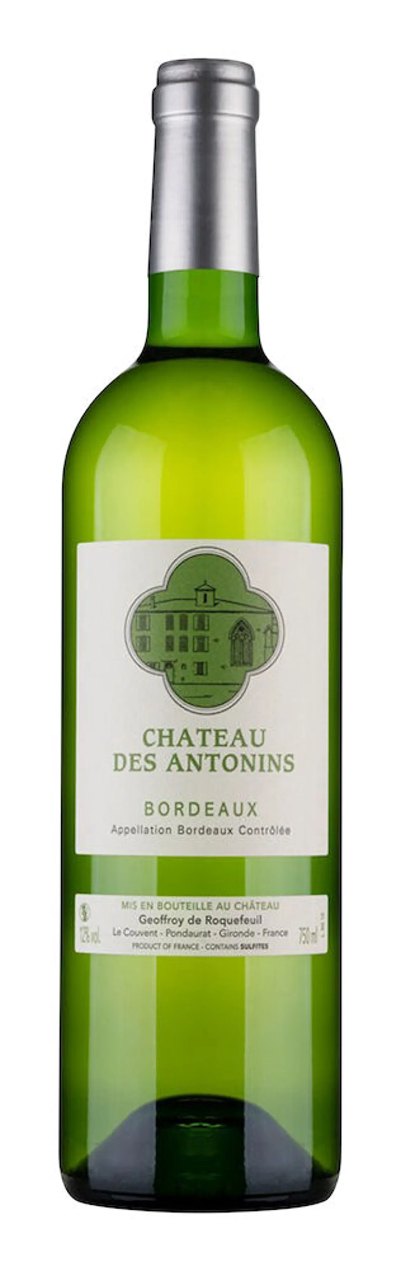 ANTONINS BORDEAUX BLANC 12,5% 75CL