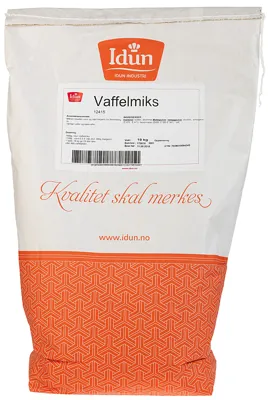 IDUN VAFFELMIKS SEKK 10 KG IDUN VAFFELMIKS SEKK 10 KG