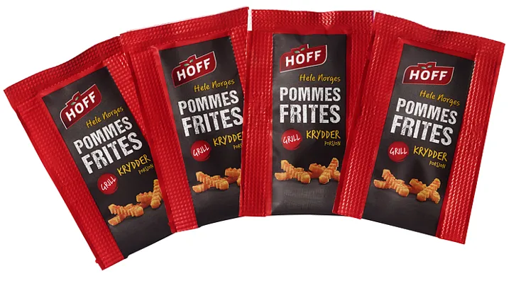 Hoff Pommes Frites Krydder Grill Porsjon, 500x2gr