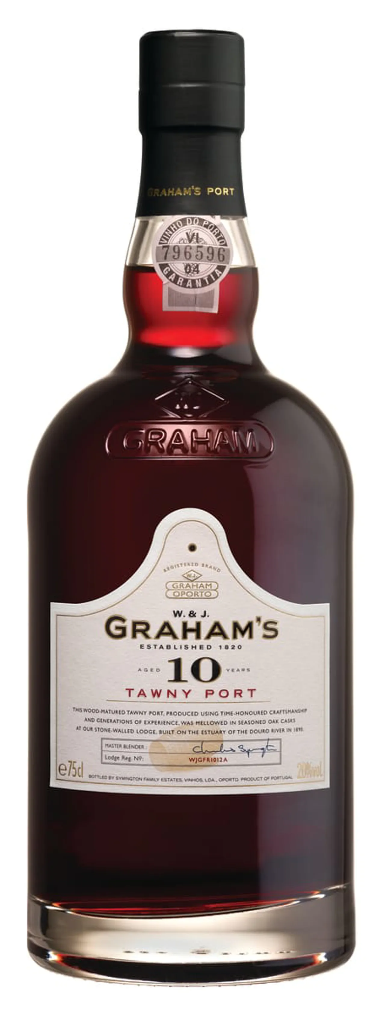GRAHAM'S 10 YO TAWNY 20% 75CL