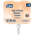TORK LUKSUS HÅR- OG DUSJSÅPE MINI 475ML S2