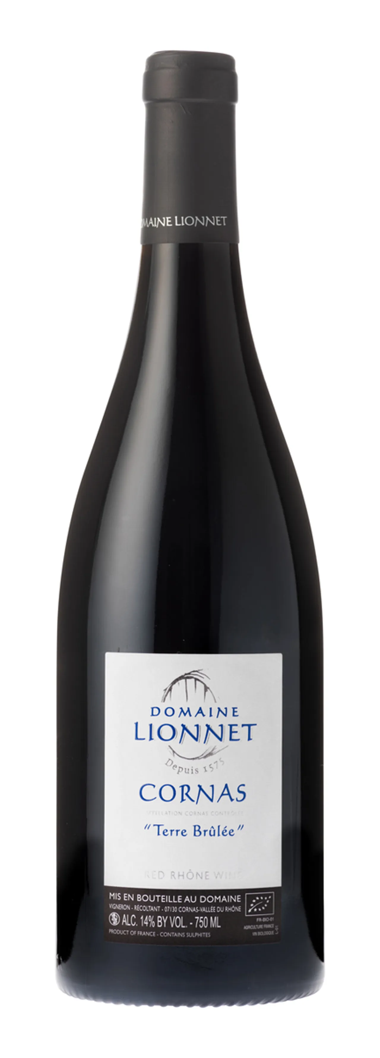 LIONNET CORNAS TERRE BRULEE 2020 14% 75CL
