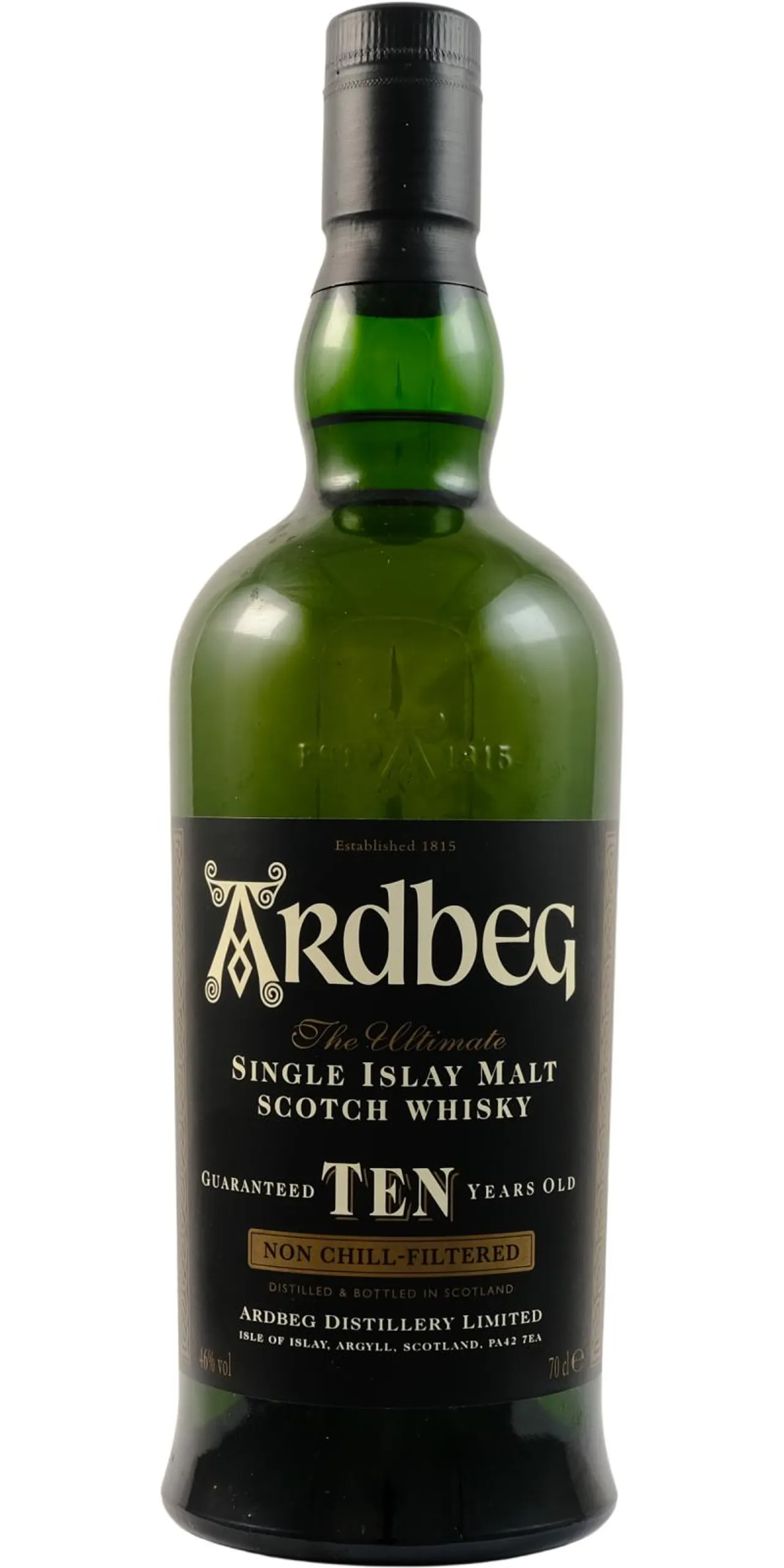 ARDBEG 10 YEARS OLD 46% 70CL