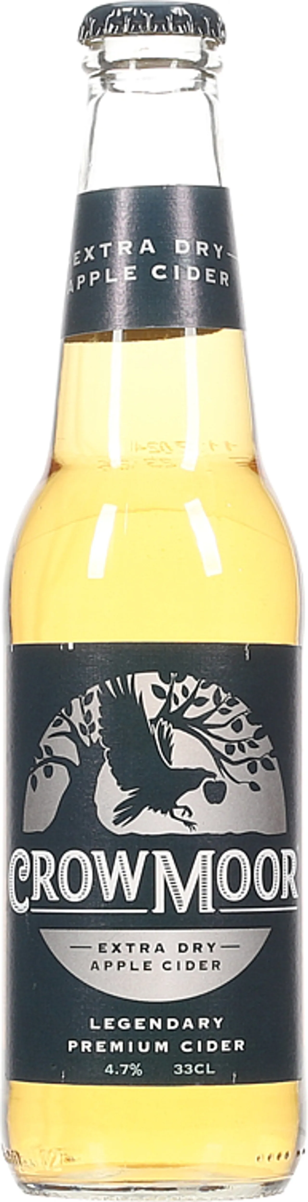 CROWMOOR EXTRA DRY APPLE 0,33 24FL