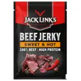 BEEF JERKY SWEET HOT 60G JACK LINK'S
