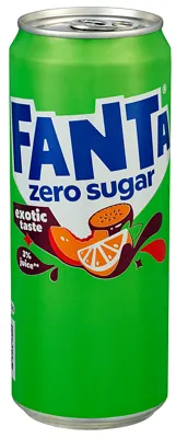 Fanta Zero Sugar Exotic 500ml Flaske