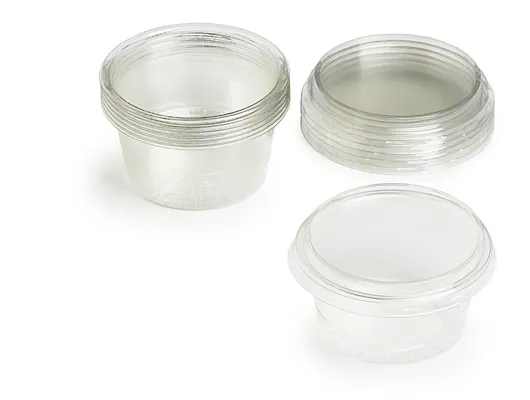 Dressingbeger 100ml Med Lokk 1000stk