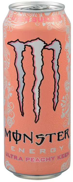 MONSTER ULTRA PEACHY KEEN 500ML BX MONSTER ULTRA PEACHY KEEN 500ML BX