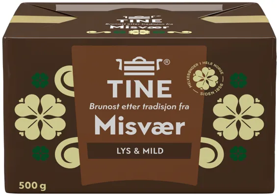 BRUNOST ETTER OPPSKRIFT FRA MISVÆR 500G TINE BRUNOST ETTER OPPSKRIFT FRA MISVÆR 500G TINE