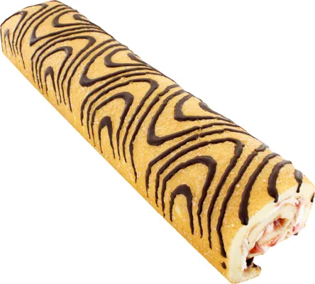 Rullekake M/Jordbærfyll 450g 4stk P/Krt