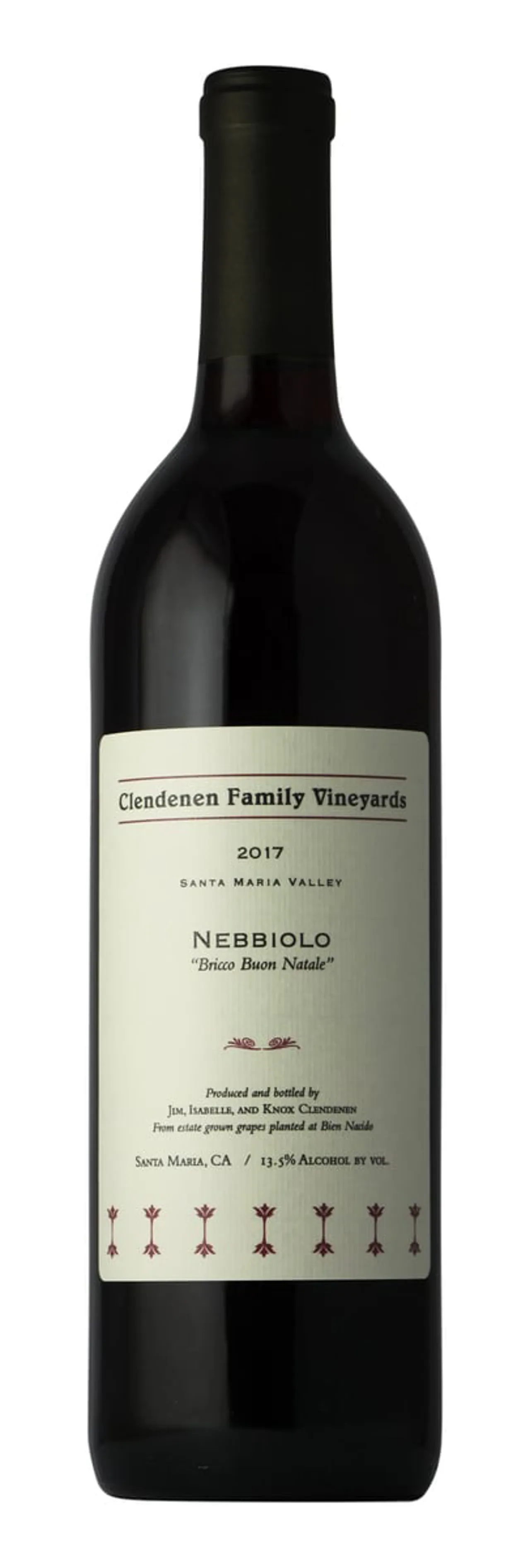 CLENDENEN BRICCOBUON NATALE NEBBIOLO 13,5% 75CL