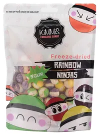KIMMIS RAINBOW NINJAS SOUR 100G