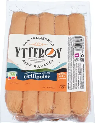 KYLLING GRILLPØLSE 600G FRYS KYLLING GRILLPØLSE 600G FRYS