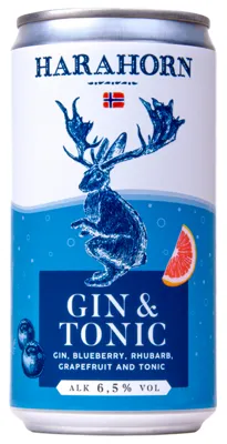 Harahorn Gin Tonic Rtd - 6,5% 25cl