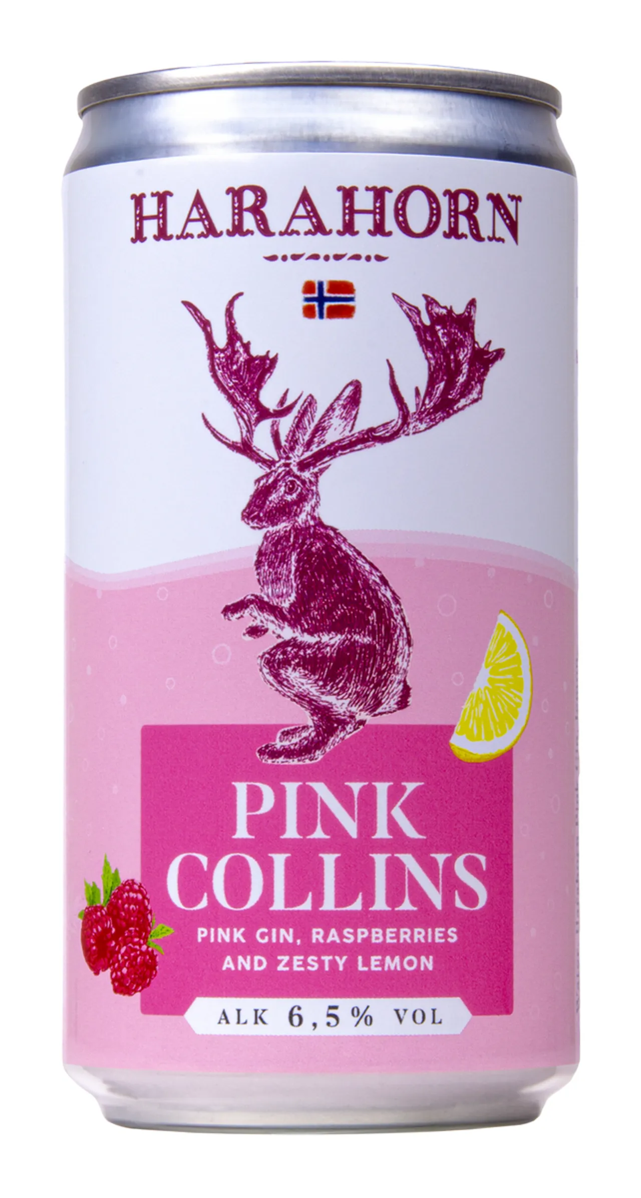 HARAHORN PINK COLLINS RTD 25CL- 6,5%