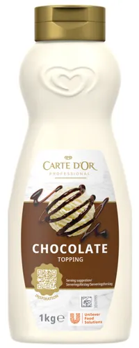 SJOKOLADE TOPPING 1KG CARTE D'OR