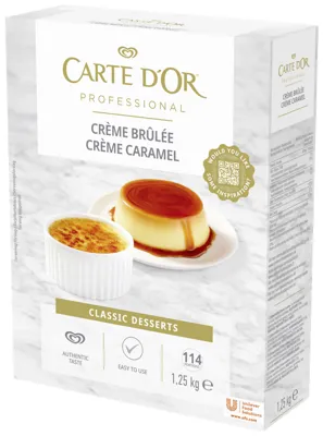 CREME BRULÉE PULVER 1,25KG CARTE D'OR CREME BRULÉE PULVER 1,25KG CARTE D'OR