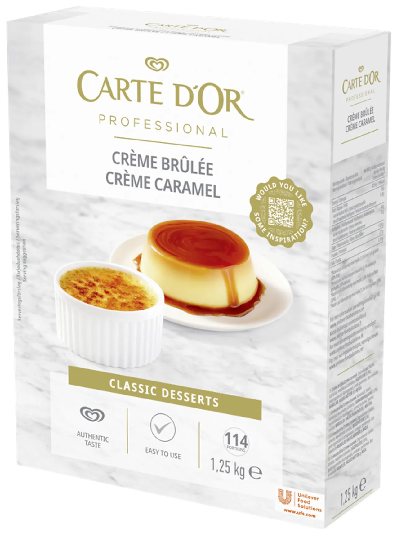 CREME BRULÉE PULVER 1,25KG CARTE D'OR