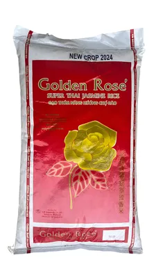 RICE GOLDEN ROSE 2024 NEW CROP JASMINE RIS 20KG RICE GOLDEN ROSE 2024 NEW CROP JASMINE RIS 20KG