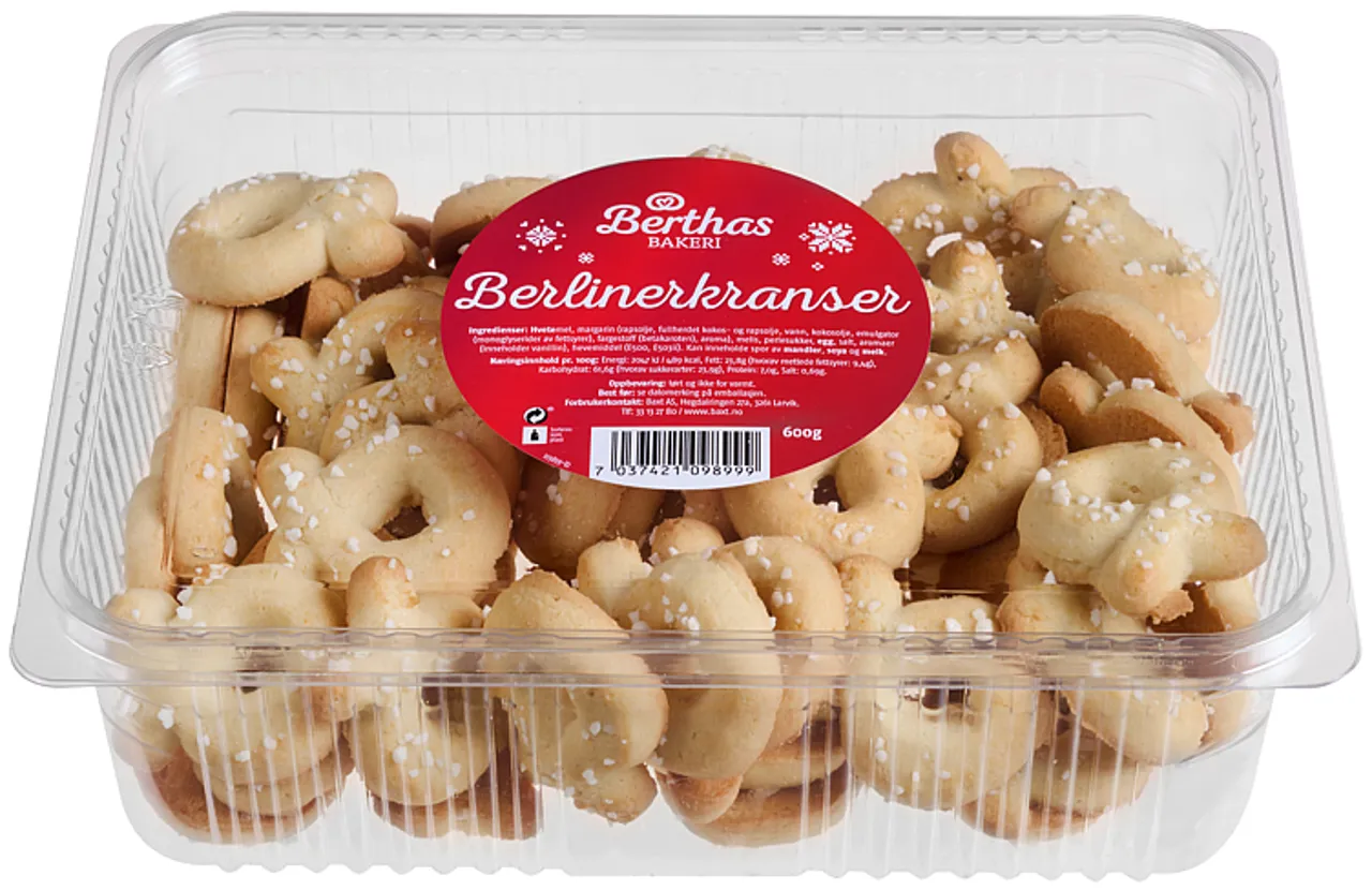 BERLINERKRANSER 600G BERTHAS