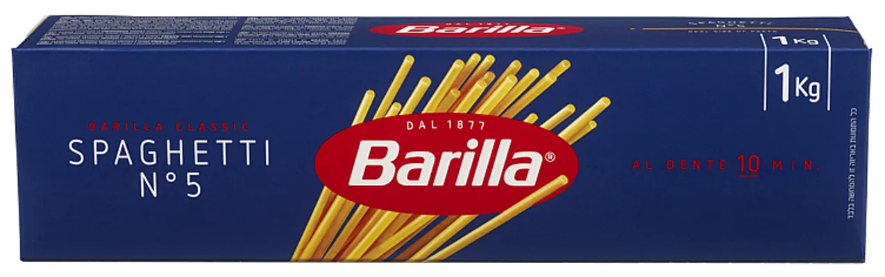 Barilla Pasta Spaghetti N.5 1kg